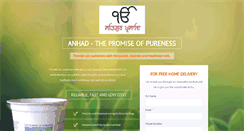 Desktop Screenshot of amritdairy.com